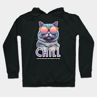 Art Summer Cat Hoodie